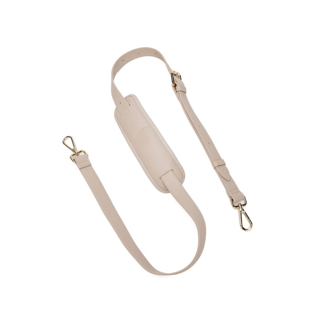 CROSSBODY STRAP | ITALIAN LEATHER-Iphone cover-CODE REPUBLIC-BEIGE-CODE REPUBLIC laptop bags womens laptop bags laptop handbags ladies laptop bags laptop carrying bags