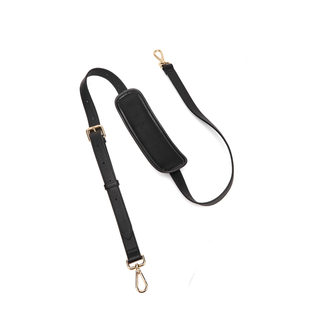 CROSSBODY STRAP | ITALIAN LEATHER-Iphone cover-CODE REPUBLIC-BLACK-CODE REPUBLIC laptop bags womens laptop bags laptop handbags ladies laptop bags laptop carrying bags
