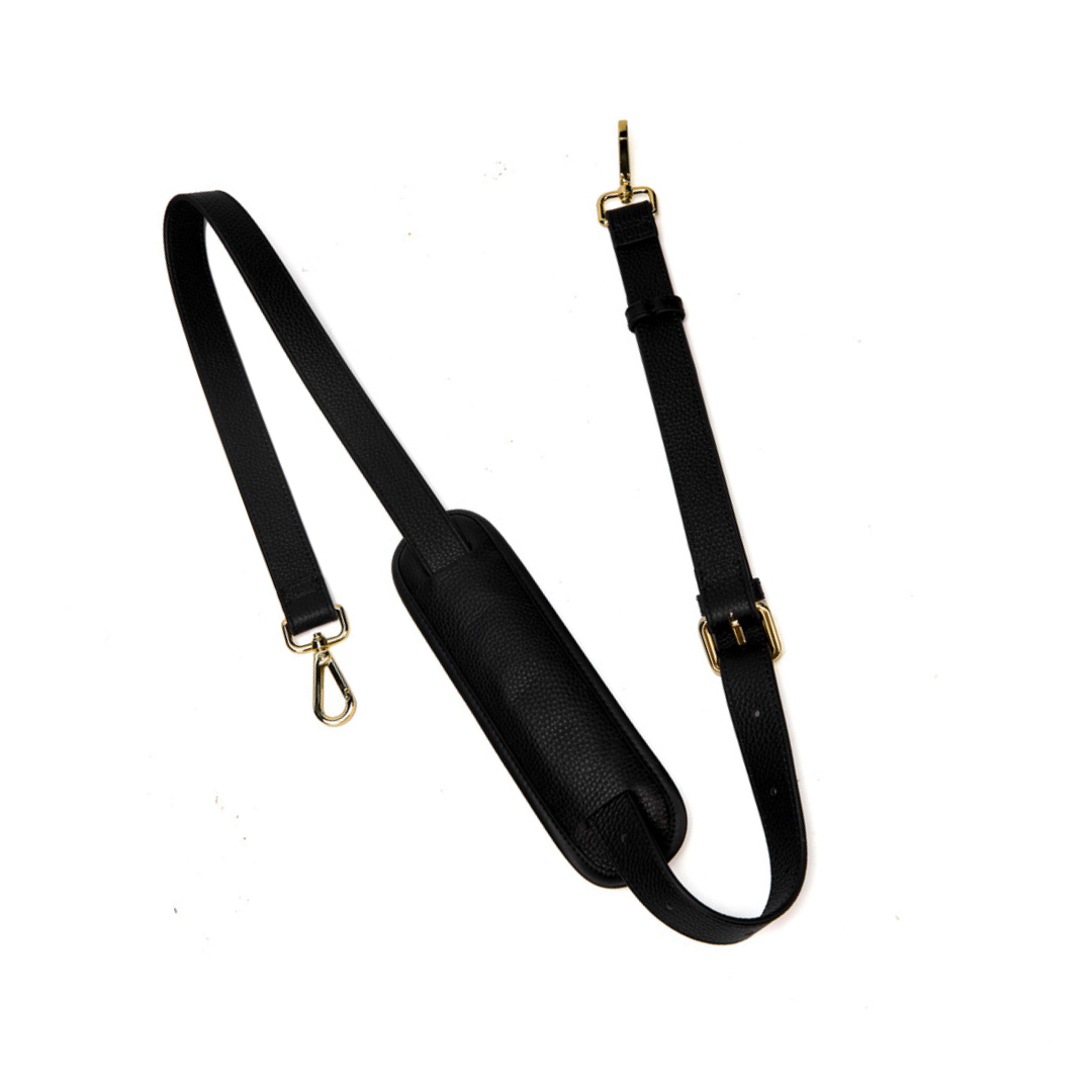 CROSSBODY STRAP | ITALIAN LEATHER-Iphone cover-CODE REPUBLIC-BLACK-CODE REPUBLIC laptop bags womens laptop bags laptop handbags ladies laptop bags laptop carrying bags