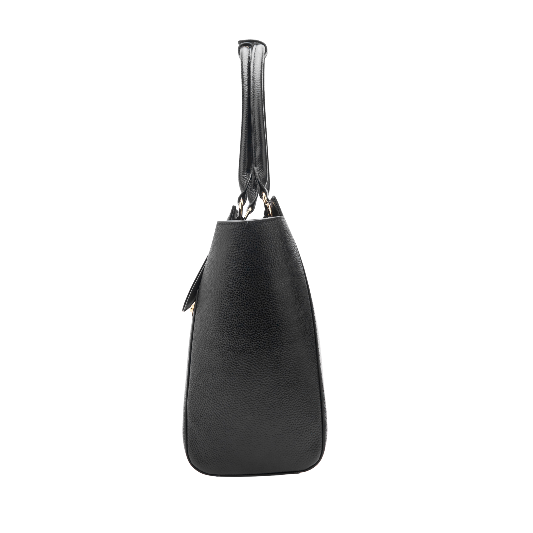 DANIELLE 14” LAPTOP HANDBAG | ITALIAN LEATHER-Laptop bag-CODE REPUBLIC-Black-CODE REPUBLIC laptop bags womens laptop bags laptop handbags ladies laptop bags laptop carrying bags