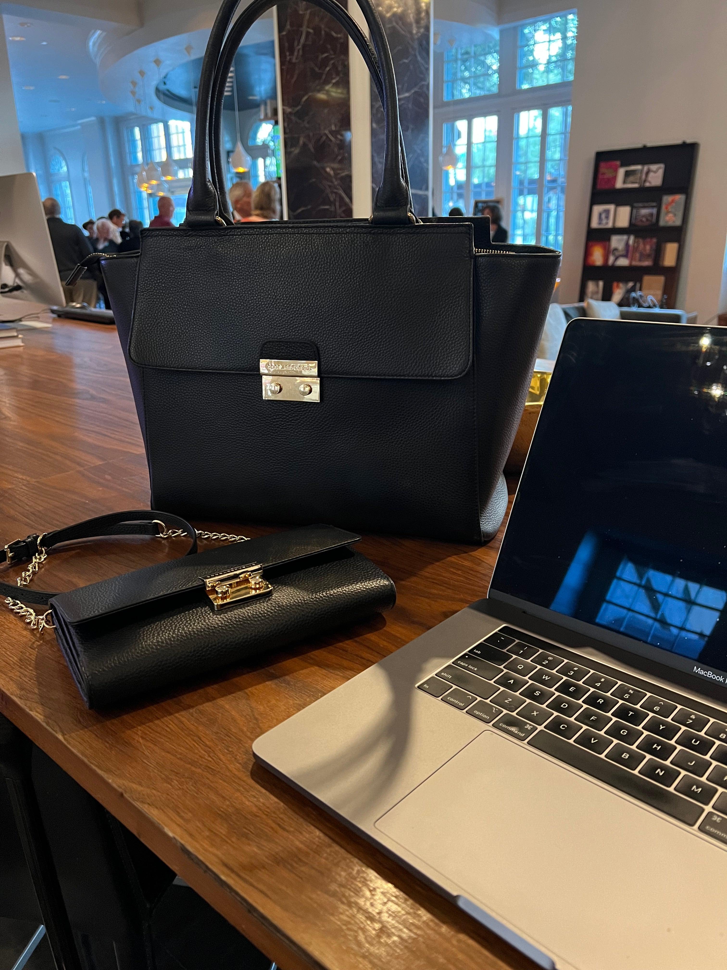 DANIELLE 7 in 1 CROSS BODY TRAVEL WALLET-Wallet-CODE REPUBLIC-Black-CODE REPUBLIC laptop bags womens laptop bags laptop handbags ladies laptop bags laptop carrying bags