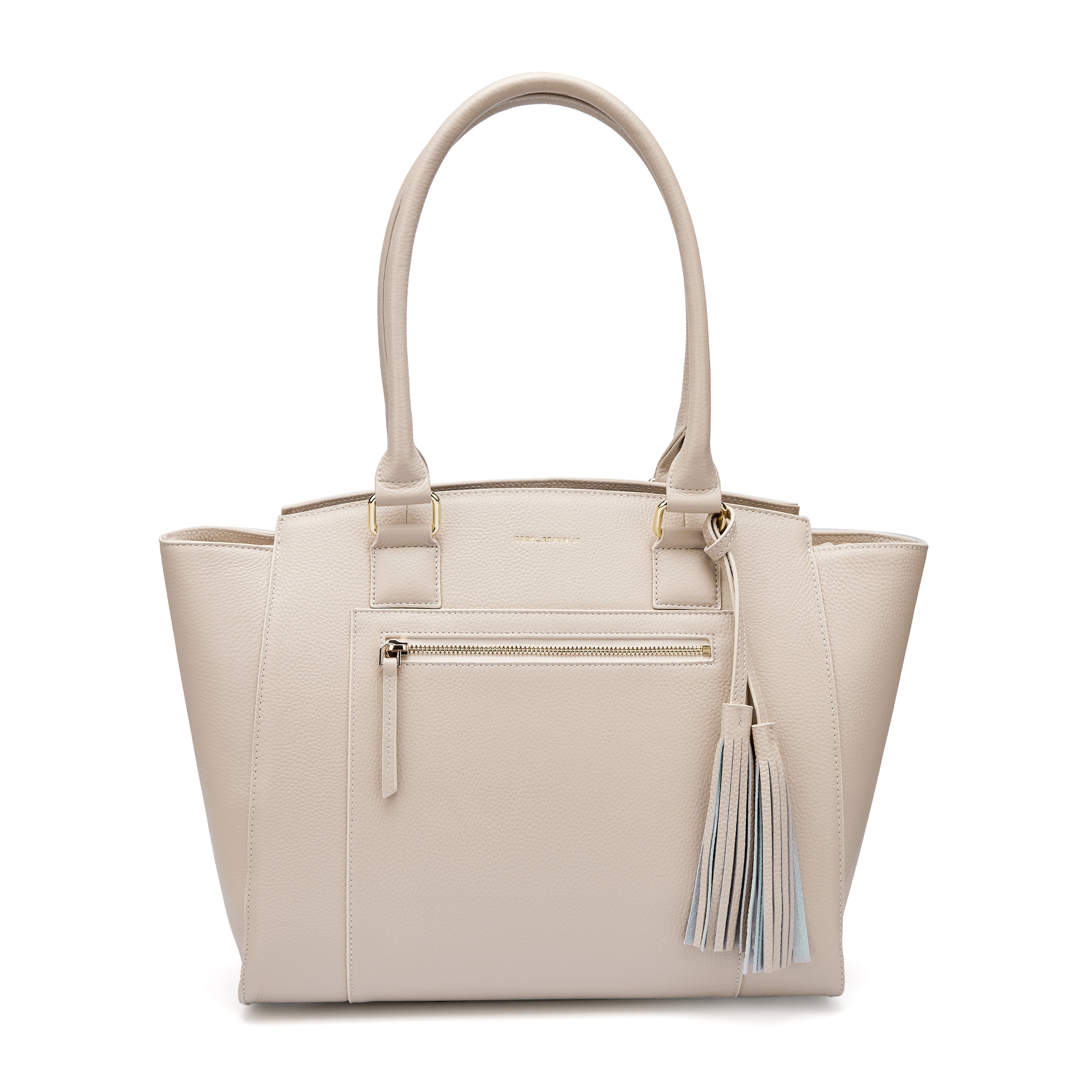 LISA 14" LAPTOP HANDBAG | ITALIAN LEATHER-Laptop bag-CODE REPUBLIC-Beige-CODE REPUBLIC laptop bags womens laptop bags laptop handbags ladies laptop bags laptop carrying bags
