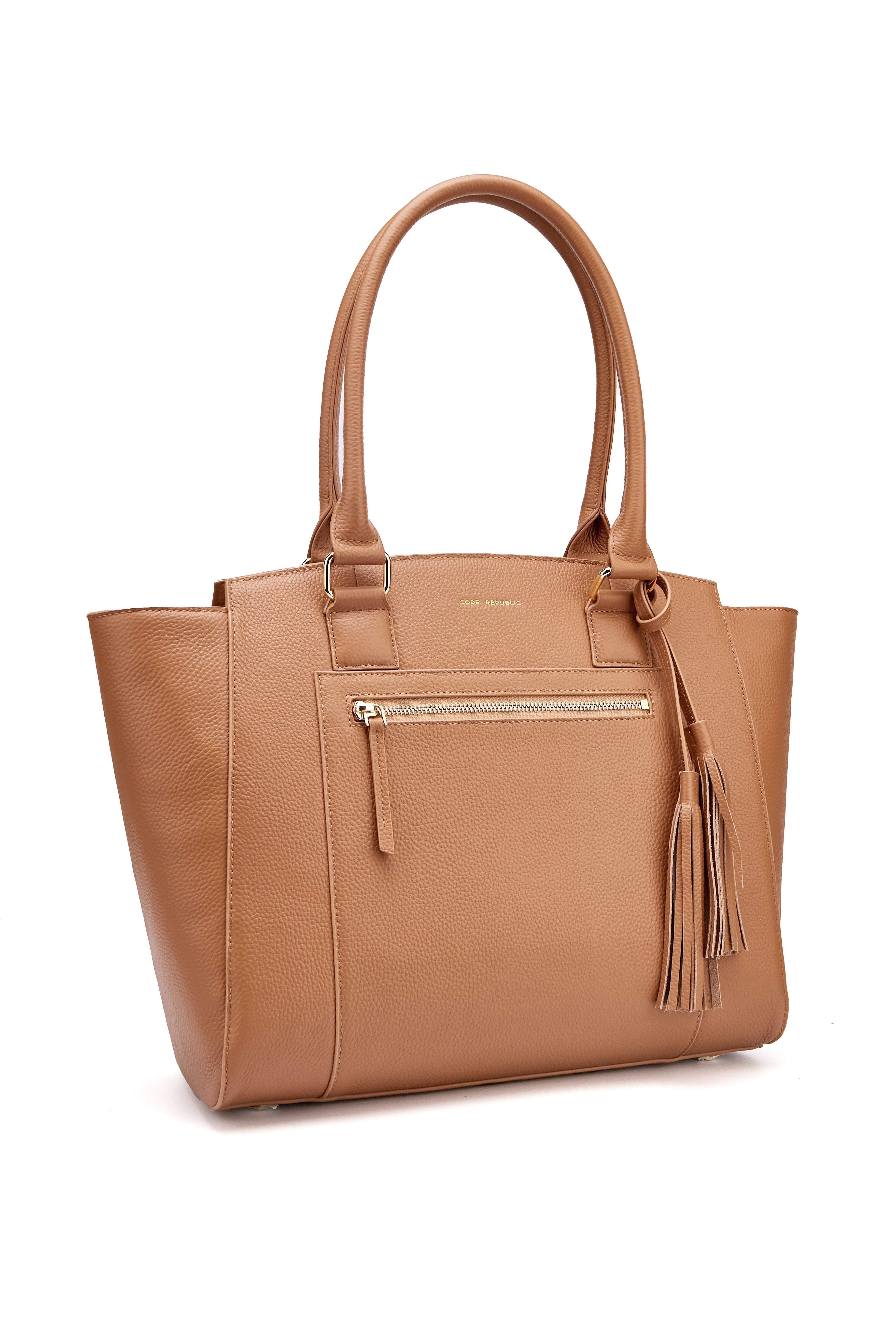 LISA 14" LAPTOP HANDBAG | ITALIAN LEATHER-Laptop bag-CODE REPUBLIC-Grey-CODE REPUBLIC laptop bags womens laptop bags laptop handbags ladies laptop bags laptop carrying bags