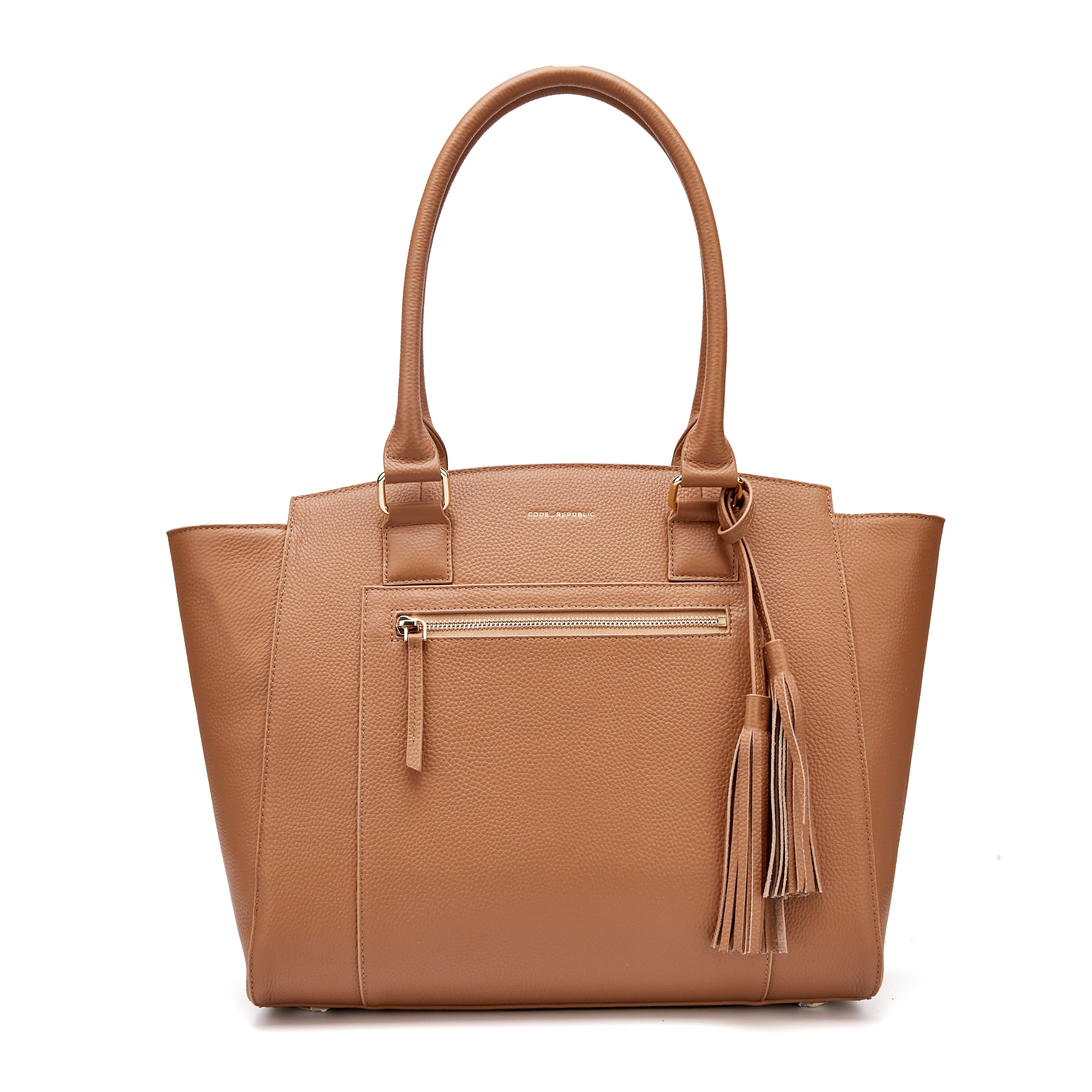 LISA 14" LAPTOP HANDBAG | ITALIAN LEATHER-Laptop bag-CODE REPUBLIC-Tan-CODE REPUBLIC laptop bags womens laptop bags laptop handbags ladies laptop bags laptop carrying bags
