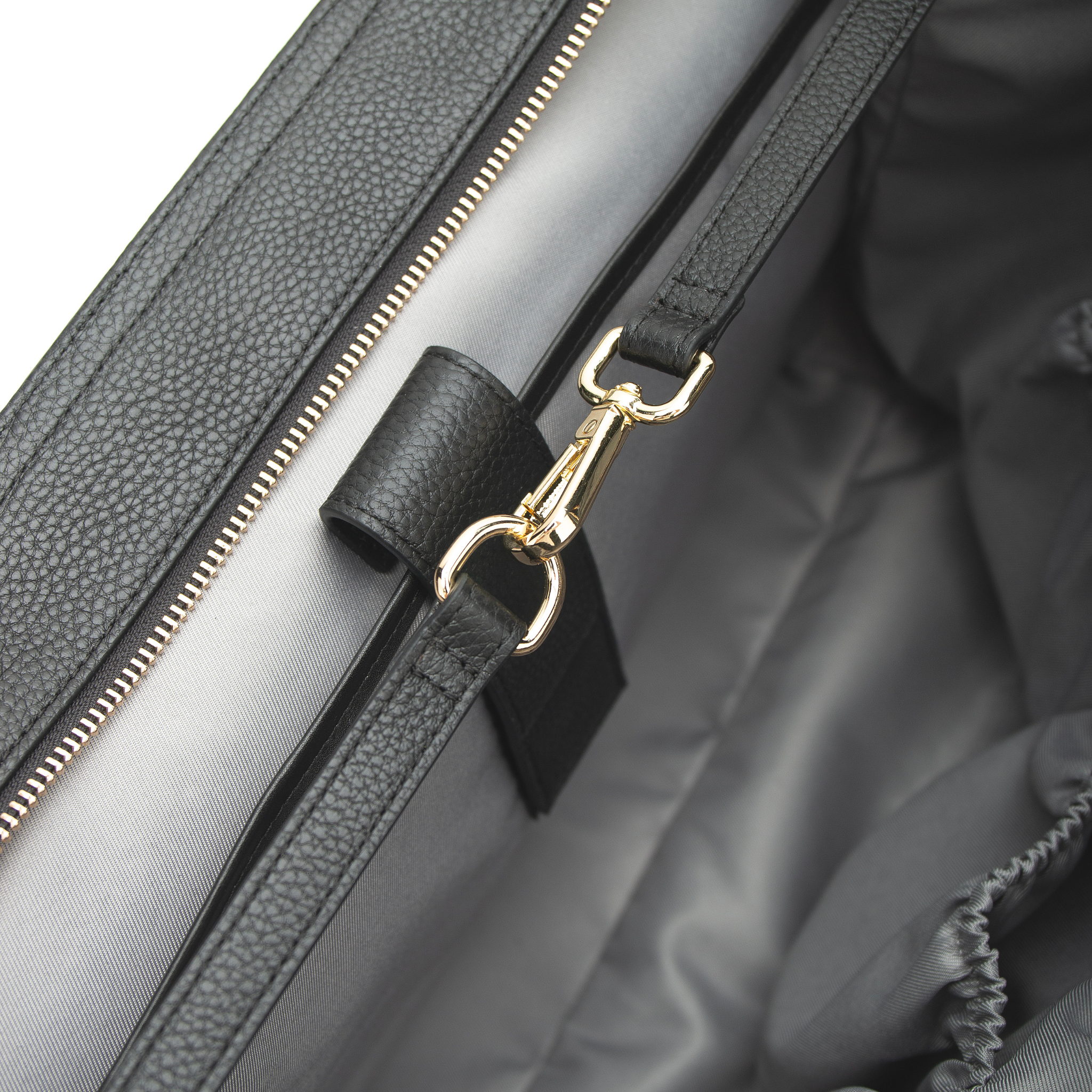 ALEXANDRA 16" LAPTOP BACKPACK | ITALIAN LEATHER-Laptop bag-CODE REPUBLIC-BLACK-CODE REPUBLIC laptop bags womens laptop bags laptop handbags ladies laptop bags laptop carrying bags