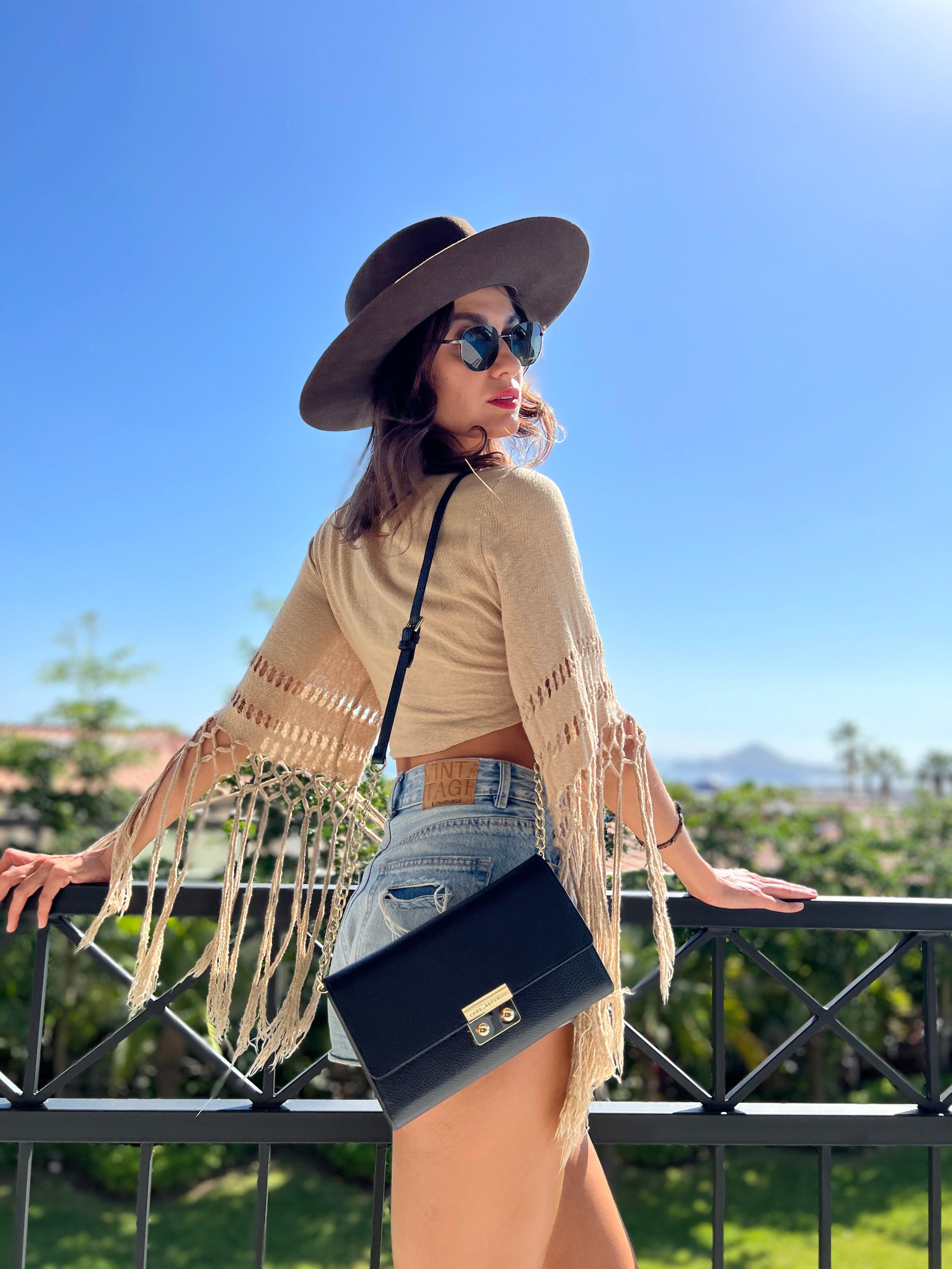 DANIELLE 7 in 1 CROSS BODY TRAVEL WALLET-Wallet-CODE REPUBLIC-Black-CODE REPUBLIC laptop bags womens laptop bags laptop handbags ladies laptop bags laptop carrying bags