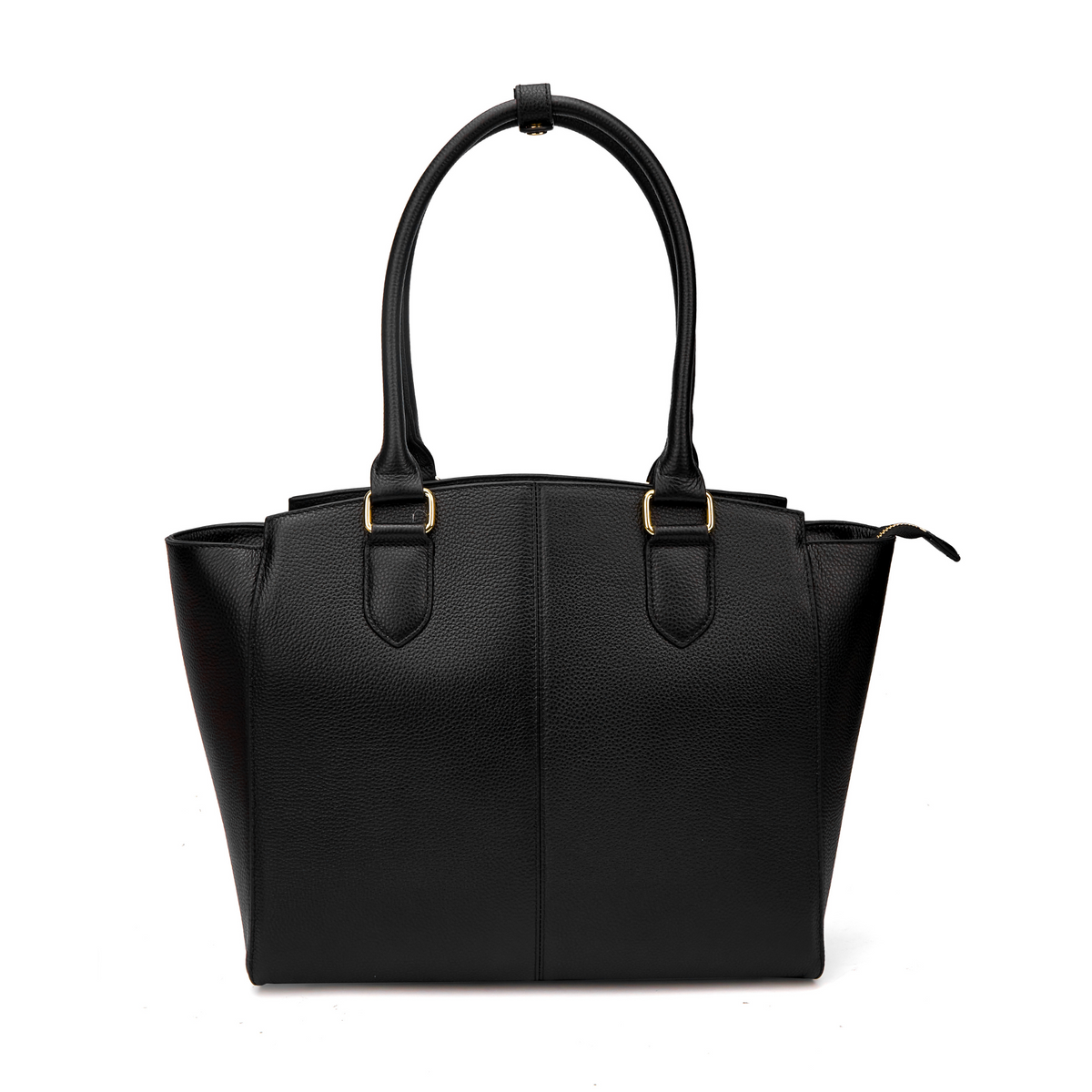 LISA 14” LAPTOP HANDBAG | BLACK ITALIAN LEATHER | NO GIFT BOX-Laptop bag-CODE REPUBLIC-CODE REPUBLIC laptop bags womens laptop bags laptop handbags ladies laptop bags laptop carrying bags