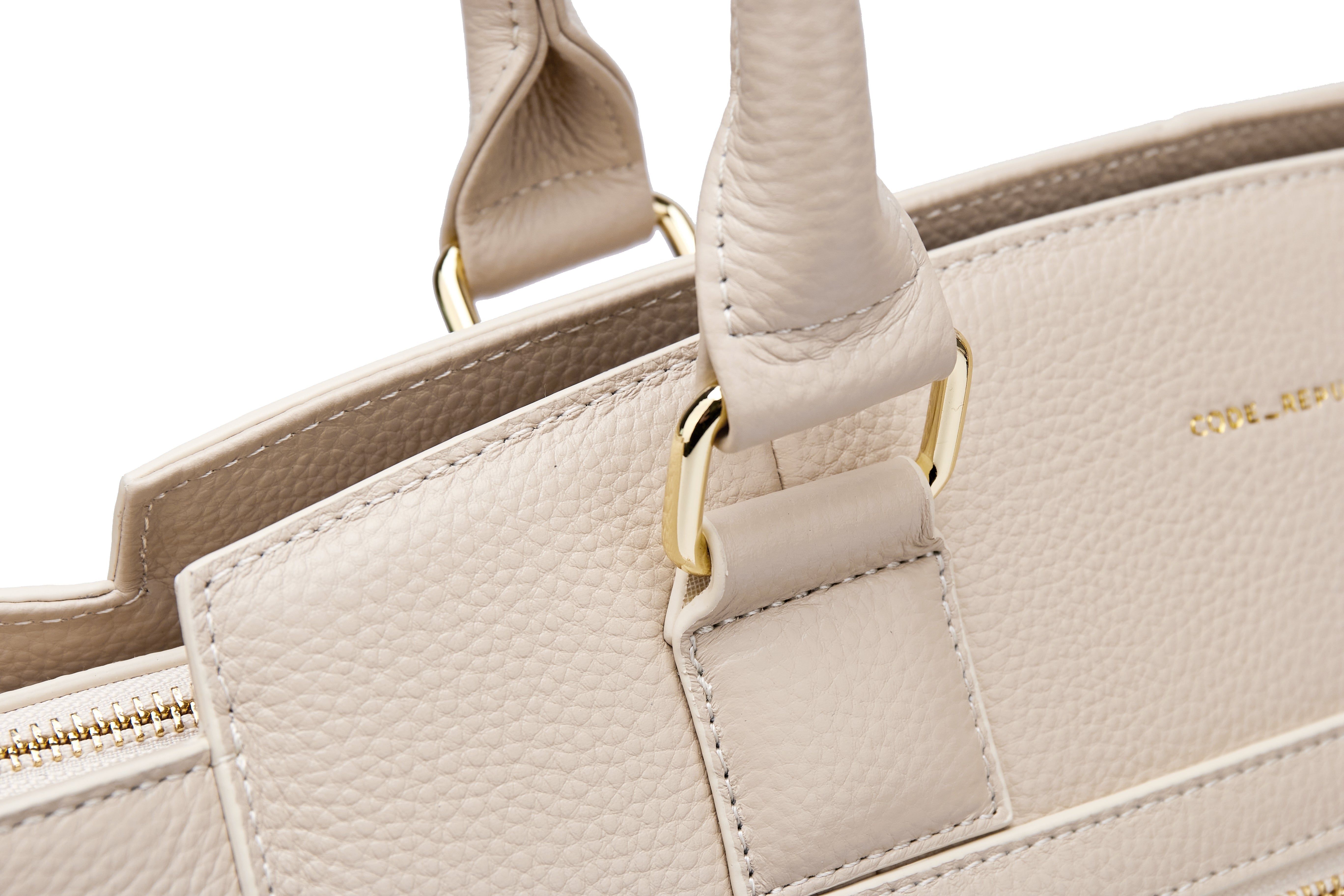 LISA 14" LAPTOP HANDBAG | ITALIAN LEATHER-Laptop bag-CODE REPUBLIC-Grey-CODE REPUBLIC laptop bags womens laptop bags laptop handbags ladies laptop bags laptop carrying bags