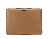 LEATHER SURFACE LAPTOP SLEEVE 13.5"-sleeve-CODE REPUBLIC-TAN-CODE REPUBLIC laptop bags womens laptop bags laptop handbags ladies laptop bags laptop carrying bags